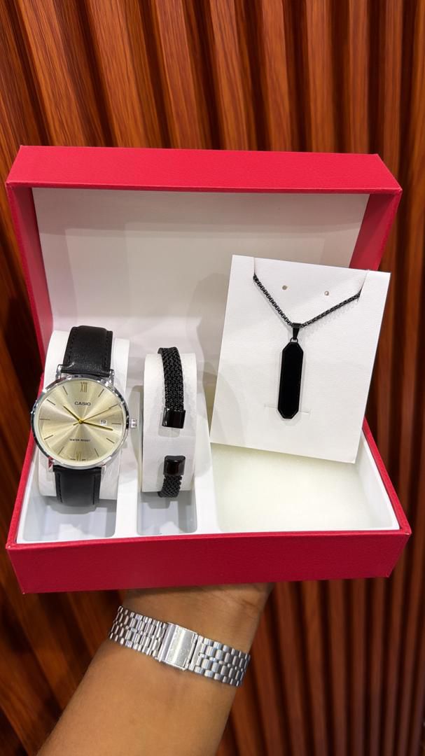 Ensemble montre homme